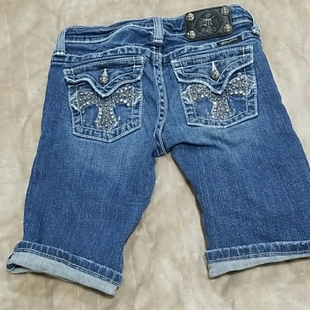 Miss Me girls shorts size 12 Bermuda length